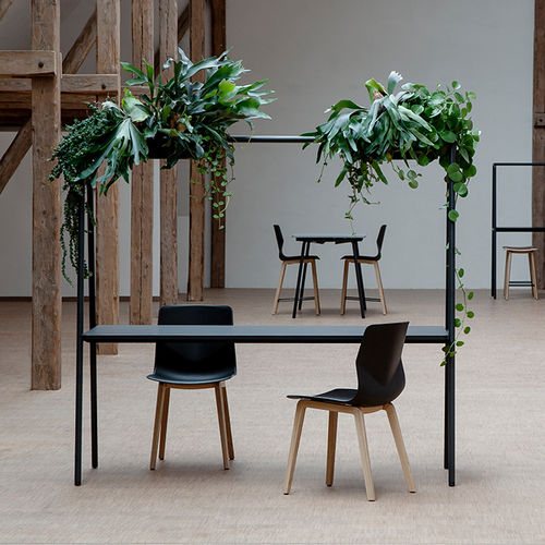 Tavolo contemporaneo - FOURREAL&reg; A - Four Design - in laminato / con supporto in alluminio / rettangolare