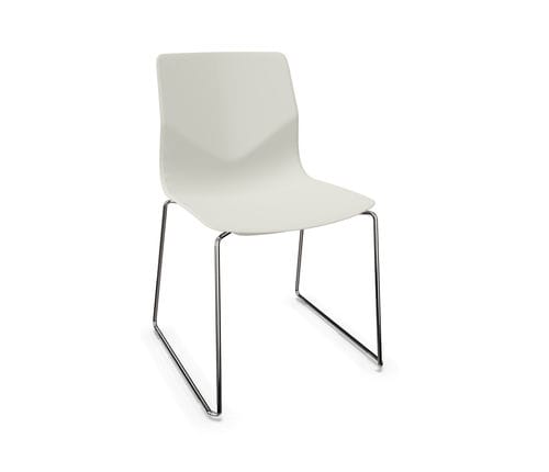 Sedia visitatore contemporanea - FOURSURE&reg; 88 - Four Design - da interno / in polipropilene / imbottita