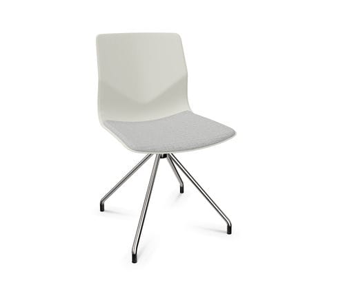 Sedia visitatore contemporanea - FOURSURE&reg;11 - Four Design - da interno / in polipropilene / imbottita