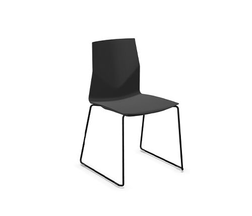 Sedia visitatore contemporanea - FOURCAST&reg;2 LINE ECO - Four Design - da interno / in polipropilene / in plastica riciclata