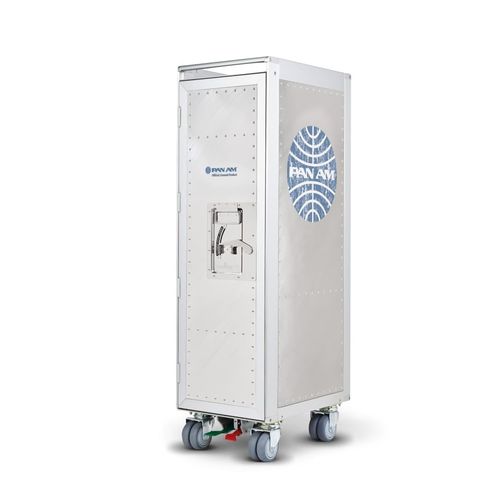 Carrello di servizio - RIVET ROCKER_NEW PAN AM - bordbar design GmbH - contract / personalizzabile / in alluminio anodizzato