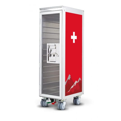 Carrello di servizio - BORDBAR_NEW SWISS CROSS - bordbar design GmbH - contract / personalizzabile / in alluminio anodizzato