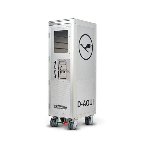 Carrello di servizio - LUFTHANSA JU-52_NEW - bordbar design GmbH - portastoviglie / contract / personalizzabile