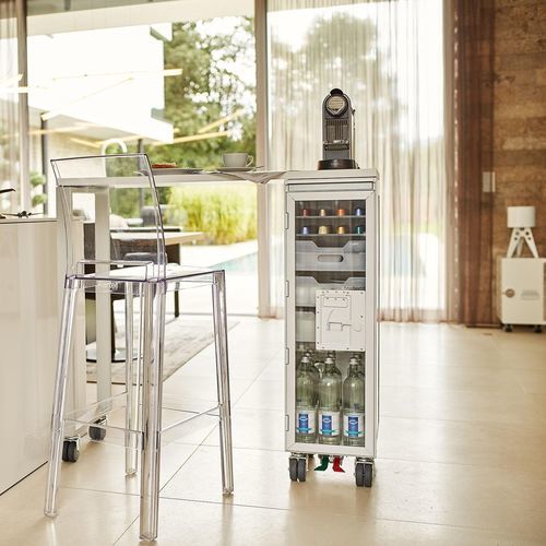 Carrello per bibite - BORDBAR_COFFEE "GOOD MORNING" - bordbar design GmbH - contract / personalizzabile / in alluminio anodizzato