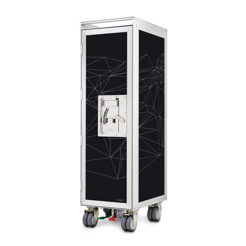 Carrello di servizio - BORDBAR_NEW NETWORK - bordbar design GmbH - contract / personalizzabile / in alluminio anodizzato