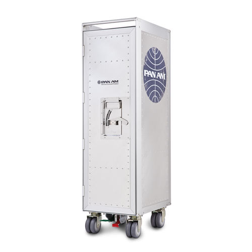 Carrello di servizio - RIVET ROCKER_NEW_PAN AM - bordbar design GmbH - contract / personalizzabile / in alluminio anodizzato