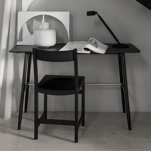 Scrivania contemporanea - ICHA  - Massproductions - in rovere / in faggio / in linoleum