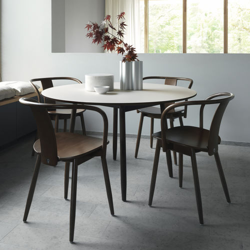 Tavolo da pranzo contemporaneo - ICHA - Massproductions - in rovere / in faggio / rettangolare