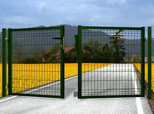 Cancello battente - Lario - Ferro Bulloni - in acciaio galvanizzato / a maglia saldata / per uso residenziale