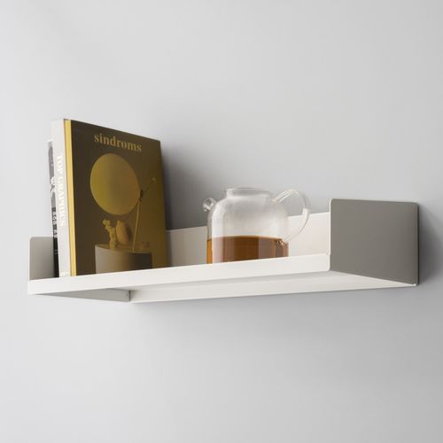 Mensola - EBS ONE - MYKILOS - contemporaneo / in acciaio con rivestimento a polvere / bianco