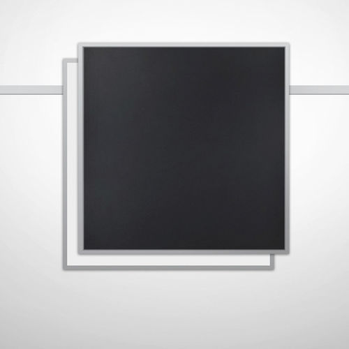 Tabellone magnetico - S-223 090 - Adeco - nero / sospeso / professionale