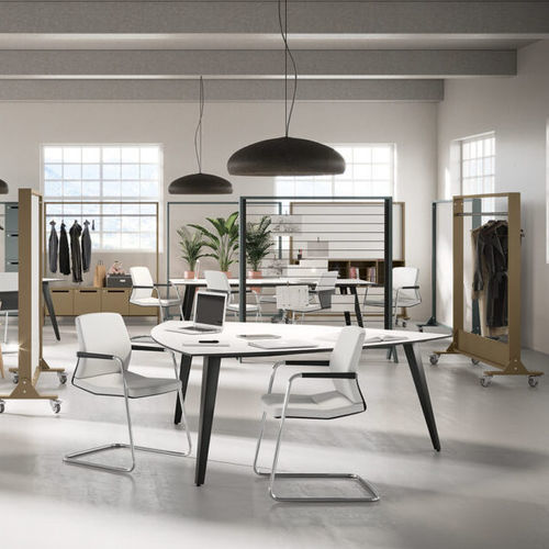 Fioriera in melaminico - Adeco - in legno / contemporanea / contract