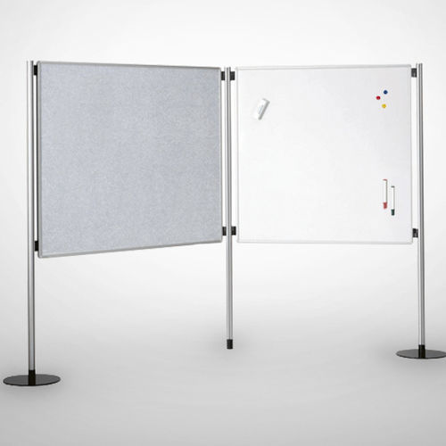 Tabellone magnetico - O-294 220 - Adeco - bianco / da terra / professionale