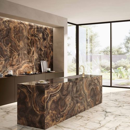 Piastrella in gres porcellanato - GEMSTONE - Versace Ceramics - opaca / lucida / da interno
