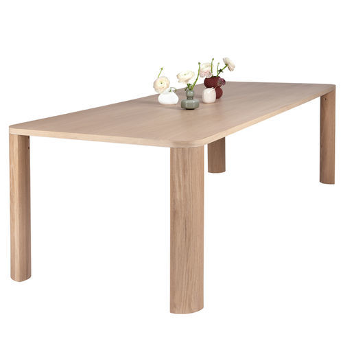 Tavolo da pranzo contemporaneo - MOCI - Asplund - impiallacciato in legno / in rovere bianco / in quercia naturale