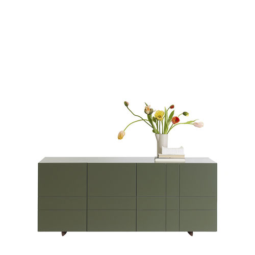 Credenza contemporanea - KILT - Asplund - in rovere / in MDF laccato / con cassetti