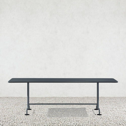 Tavolo contemporaneo - Atelier Alinea - in acciaio / in lamiera d'acciaio / con supporto in acciaio galvanizzato