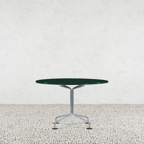 Tavolo contemporaneo - AGORA - Atelier Alinea - in lamiera d'acciaio / con supporto in acciaio galvanizzato / rettangolare