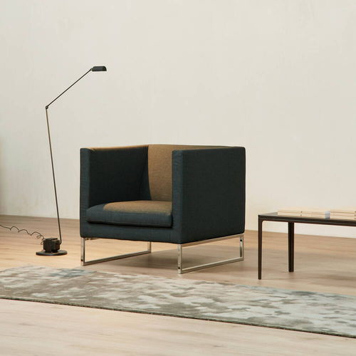 Poltrona contemporanea - BIRD - Atelier Alinea - in pelle / in tessuto / in acciaio