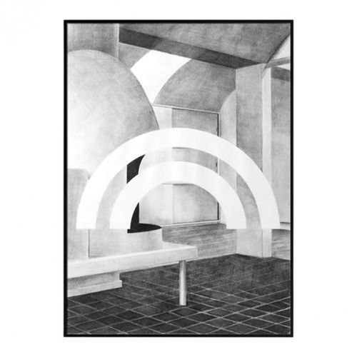 Quadro su carta - SILHOUETTE PRINT - by Lassen - contemporaneo
