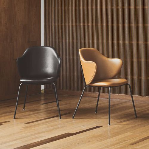 Sedia design scandinavo - LASSEN - by Lassen - da interno / in tessuto / in pelle