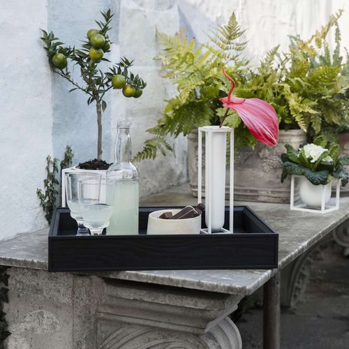 Vassoio di servizio in legno - FRAME TRAY - by Lassen - per uso residenziale