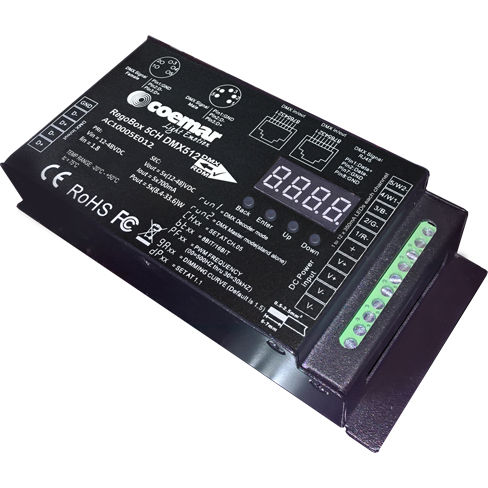 Mixer luci DMX 48 canali - REGOBOX 5CH DMX512 - Coemar Lighting S.r.l. - digitale