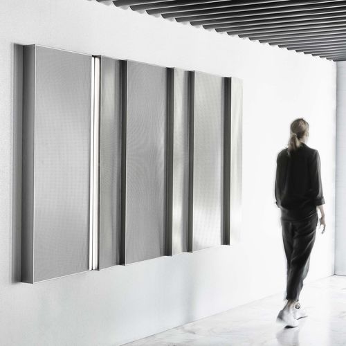 Pannello acustico per muro - Silent Board Flex - DAMPA - in acciaio / in acciaio galvanizzato / rettangolare