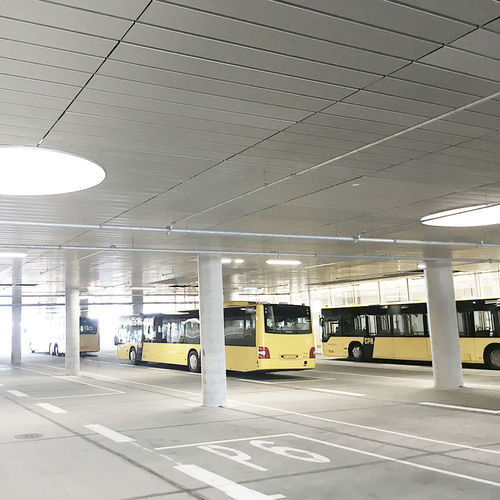 Controsoffitto in acciaio - DAMPA&reg; Robust - DAMPA - in pannelli / da interno