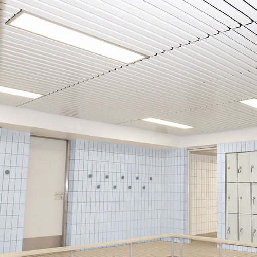 Controsoffitto in acciaio - DAMPA&reg; Sport - DAMPA - in pannelli / da interno