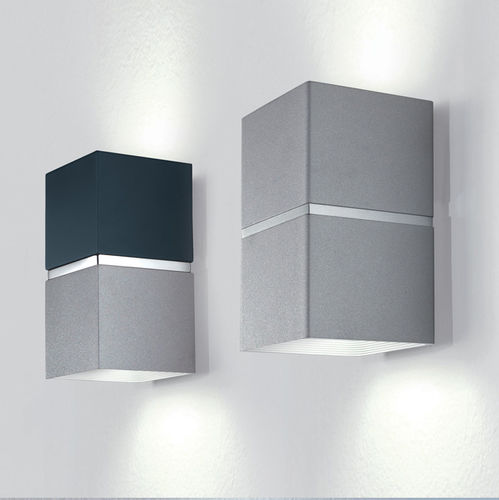 Applique contemporanea - DARMA AP35 - AP20 - iconeluce.com - da interno / in alluminio estruso / rettangolare