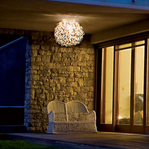 Plafoniera contemporanea - SALSOLA - iconeluce.com - rotonda / in legno / LED