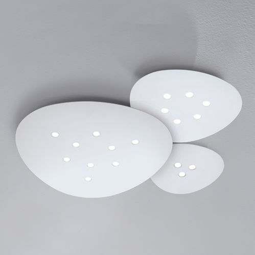 Plafoniera contemporanea - SCUDO  - iconeluce.com - in alluminio / LED / da interno