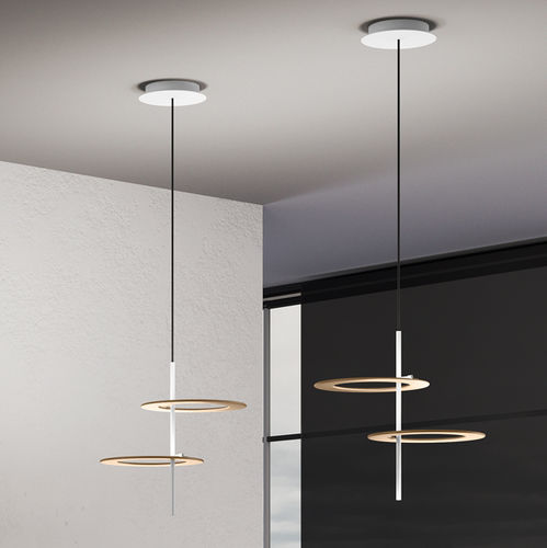 Lampada a sospensione - HULA HOOP - iconeluce.com - in metallo / contemporanea / con cavo