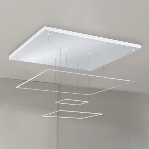 Luce a sospensione - CORNICE - iconeluce.com - LED / quadrata / rettangolare