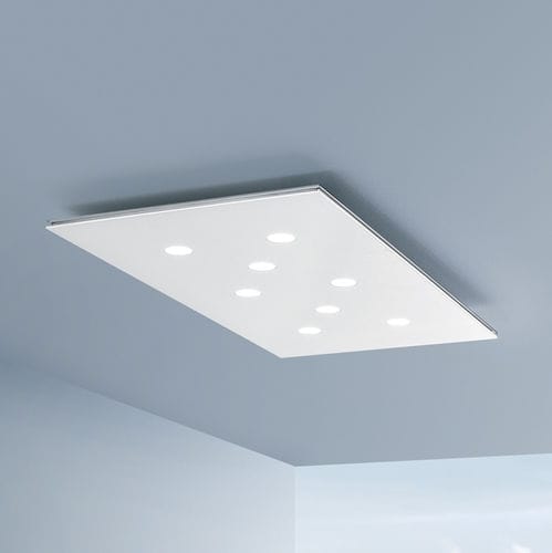 Plafoniera contemporanea - POP - iconeluce.com - rettangolare / in alluminio / LED