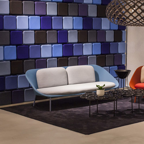 Divano contemporaneo - NETFRAME - OFFECCT - in rete / in pelle / multicolore