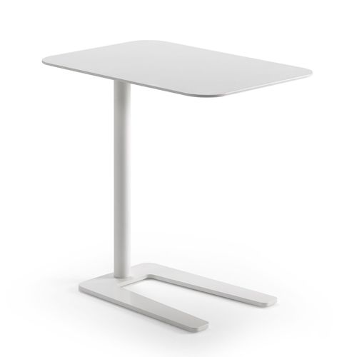 Tavolo d'appoggio contemporaneo - TOOL - OFFECCT - in metallo / rettangolare / ad altezza regolabile