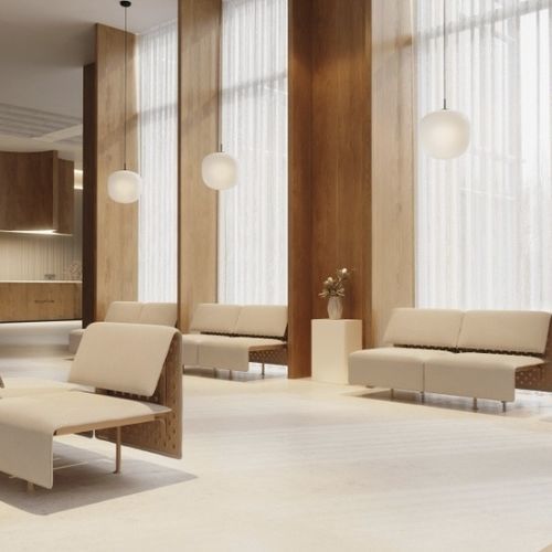 Divano modulare - 2OT00 - OFFECCT - contemporaneo / in alluminio / in acciaio verniciato