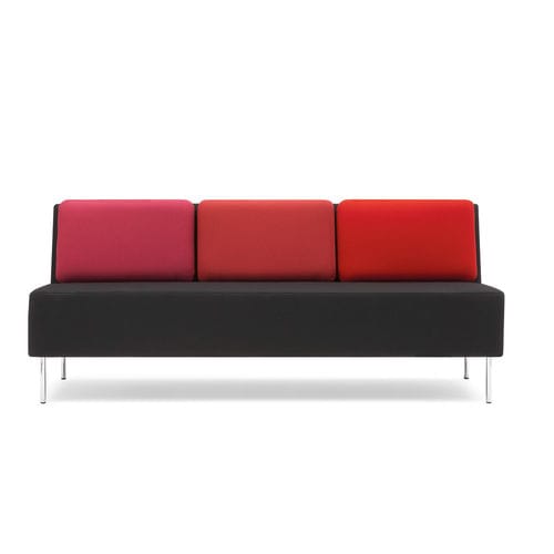 Divano modulare - PLAYBACK - OFFECCT - contemporaneo / in tessuto / in pelle