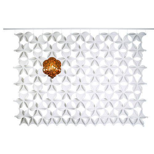 Pannello acustico sospeso - MEMBRANE - OFFECCT - in tessuto / in fibra di poliestere / colorato