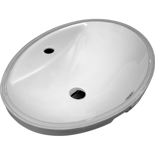 Lavabo sottopiano - VSP-U10W - Pfister - in porcellana / ovale / contemporaneo