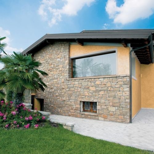 Paramento in pietra - ACROPOLI - BIOPIETRA - indoor / per esterni / da incollare