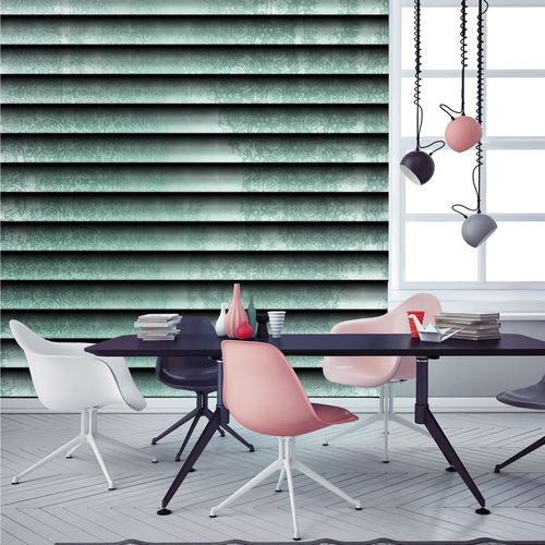 Carta da parati contemporanea - EFFET PLISS&Eacute; - Arta WallDeco - con motivi naturali / panoramica / a effetto dimensionale