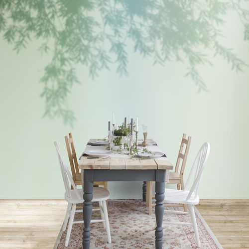 Carta da parati contemporanea - PRENDRE ĽAIR - Arta WallDeco - con motivi naturali / panoramica / verde