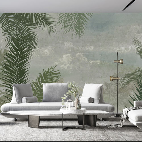 Carta da parati contemporanea - AMBIANCE TROPICALE - Arta WallDeco - con motivi naturali / panoramica / verde