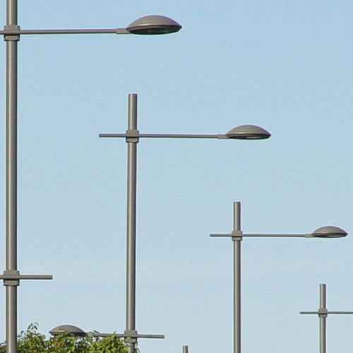 Braccio per lampione stradale moderno in alluminio - BRA-1600 - ROS Iluminación