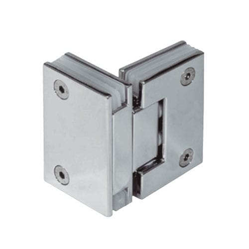 Cerniera per porta a vetri - 365V12 - Trivel - in acciaio inossidabile / in ottone cromato / in vetro