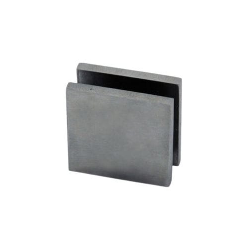 Morsetto per vetro in acciaio - FLAT - Trivel - in acciaio inossidabile / in vetro / per porta
