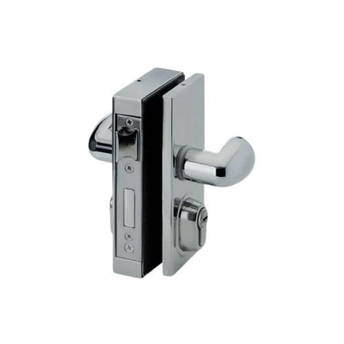 Serratura meccanica - 1400-3 - Trivel - con impugnatura / per porta a vetri / multipunto